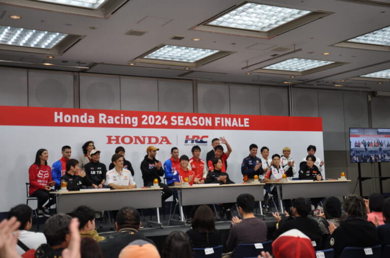 Honda Racing 2024 SEASON FINALE|ミル/マリーニ/ザルコ/中上が青山に集結!! ファン感謝イベント「Honda Racing 2024 SEASON FINALE」開催
