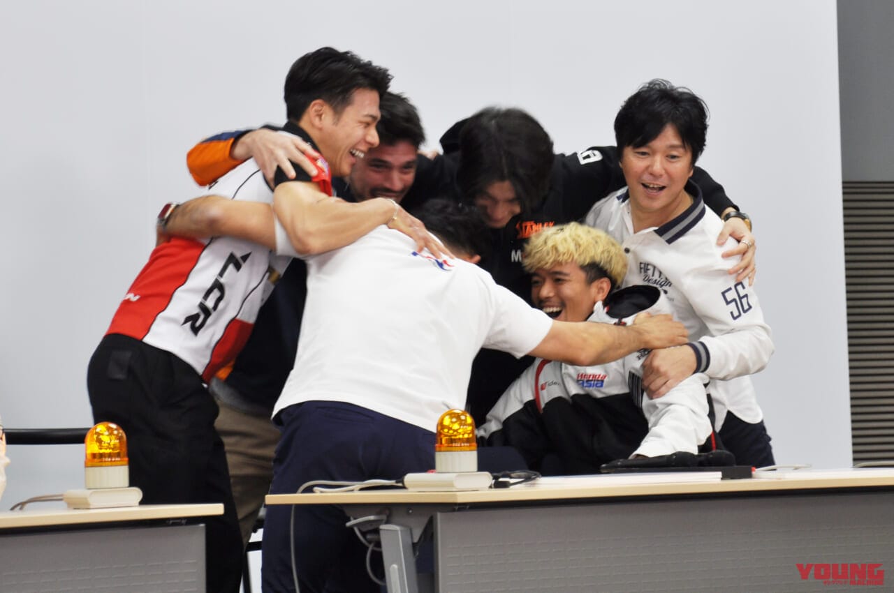 |ミル/マリーニ/ザルコ/中上が青山に集結!! ファン感謝イベント「Honda Racing 2024 SEASON FINALE」開催