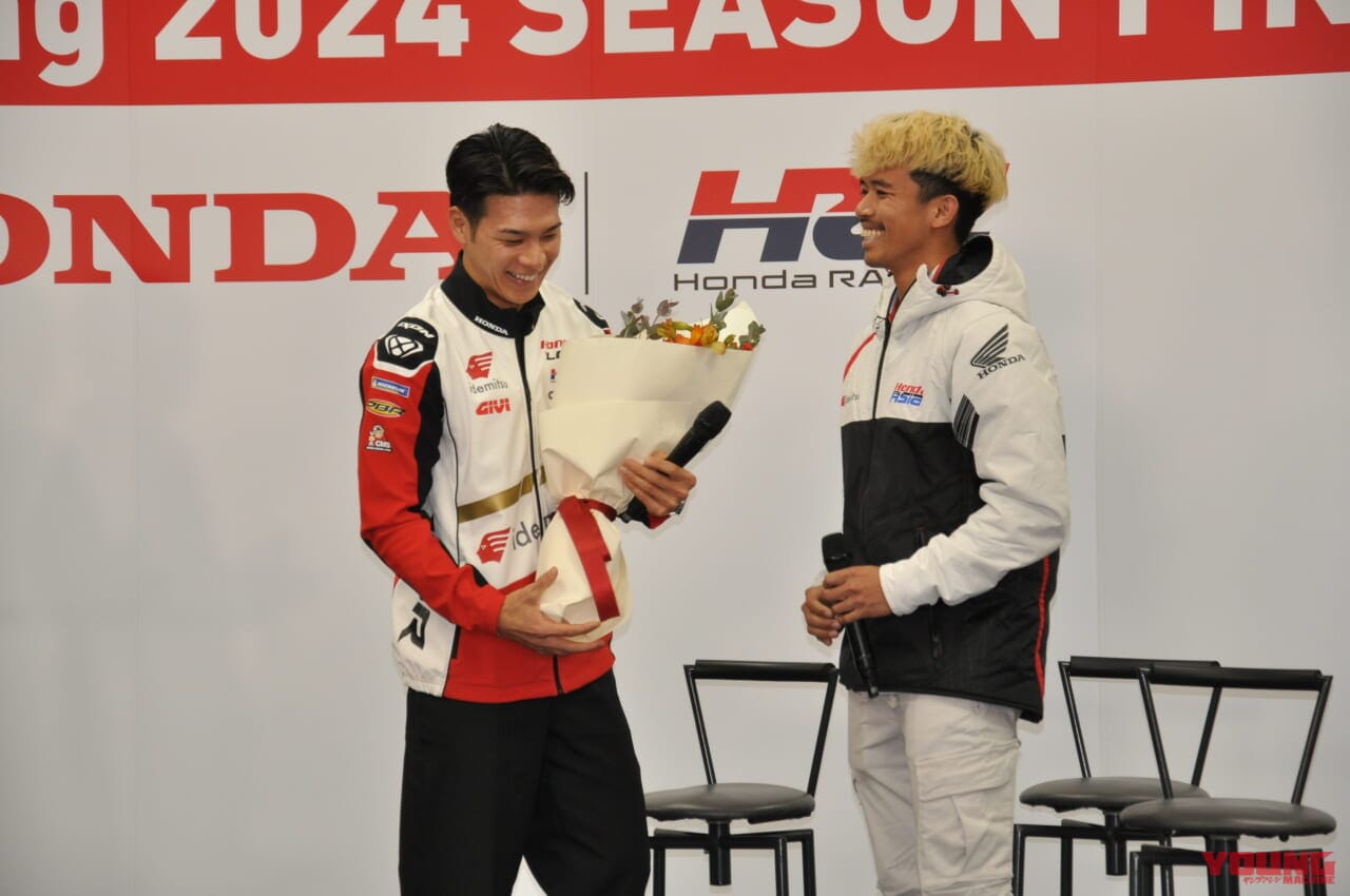 |ミル/マリーニ/ザルコ/中上が青山に集結!! ファン感謝イベント「Honda Racing 2024 SEASON FINALE」開催