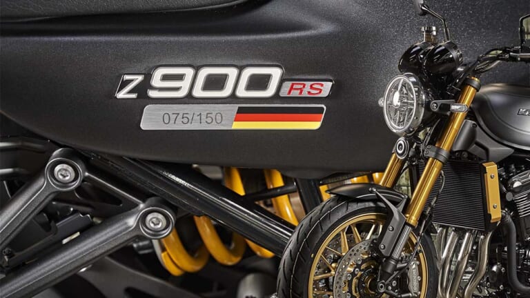 【150台限定】カワサキ「Z900RS SE」の50周年記念モデルが登場! 1975年のカワサキドイツ設立を記念した特別仕様