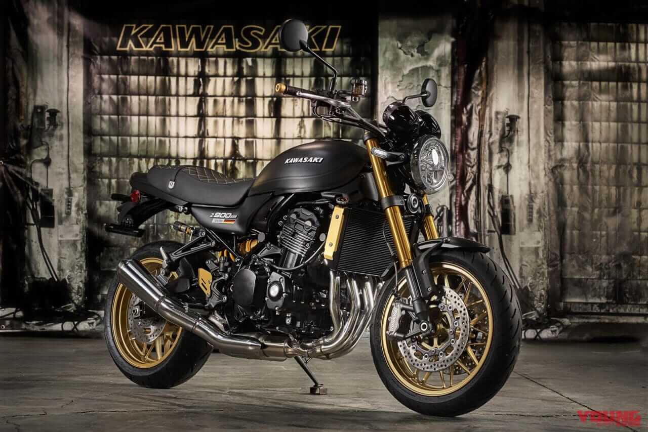 |【150台限定】カワサキ「Z900RS SE」の50周年記念モデルが登場! 1975年のカワサキドイツ設立を記念した特別仕様