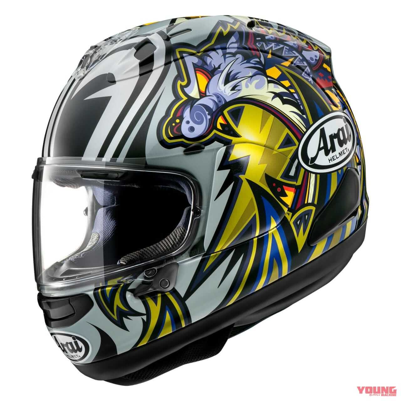 Arai RX-7X NAKASUGA 4|V12王者の目玉ヘルメット! アライ「RX-7X NAKASUGA 4」1月に発売