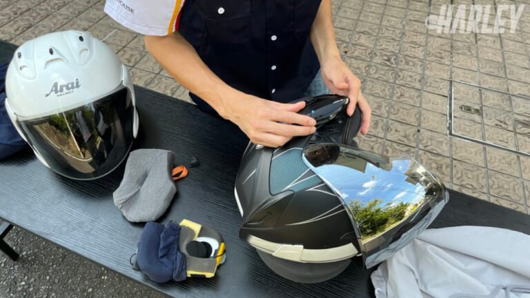 ウィズハーレー編集部も愛用するバイク向けインカム「B+COM」。気になる点は全国各地の出展イベントでぶつけてみよう!（39ページ目）
