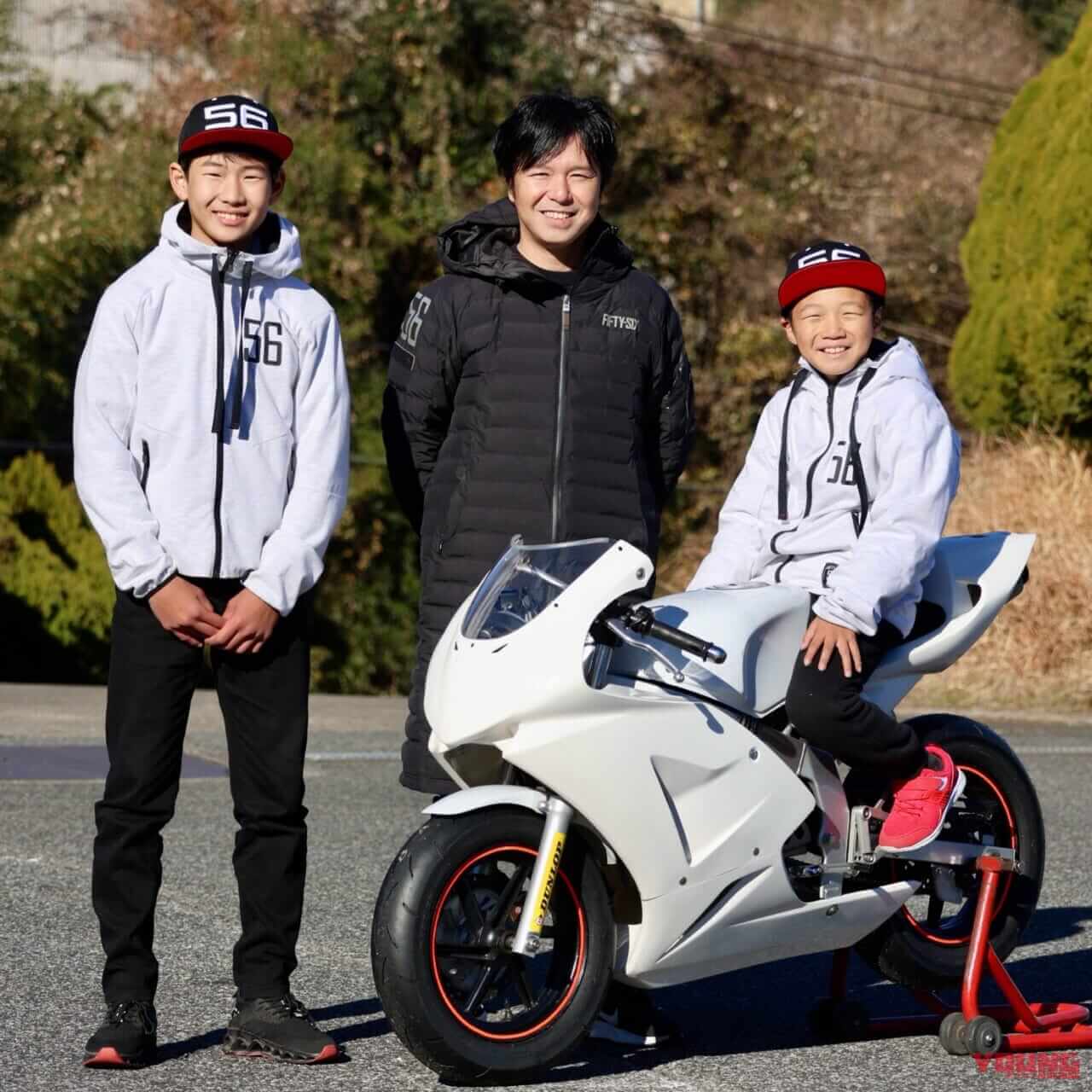 |2025年「56レーシング」チーム体制発表! 13歳の富樫虎太郎は全日本J-GP3フル参戦、新たに9歳の木村隆之介も加入