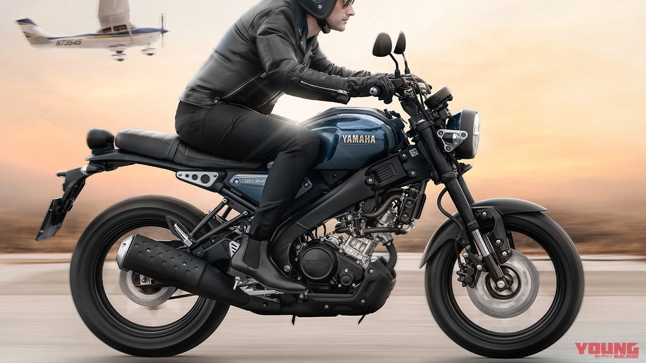 ｜「この色ほしい…」 ヤマハXSR155 ダークネイビーブルー登場、可変バルブ機構VVAを搭載した軽二輪ヘリテイジスポーツ【海外】