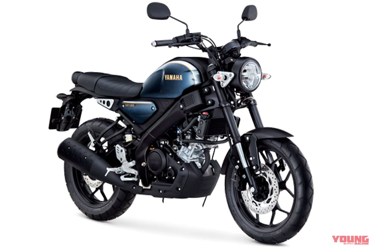 |「この色ほしい…」 ヤマハXSR155 ダークネイビーブルー登場、可変バルブ機構VVAを搭載した軽二輪ヘリテイジスポーツ【海外】