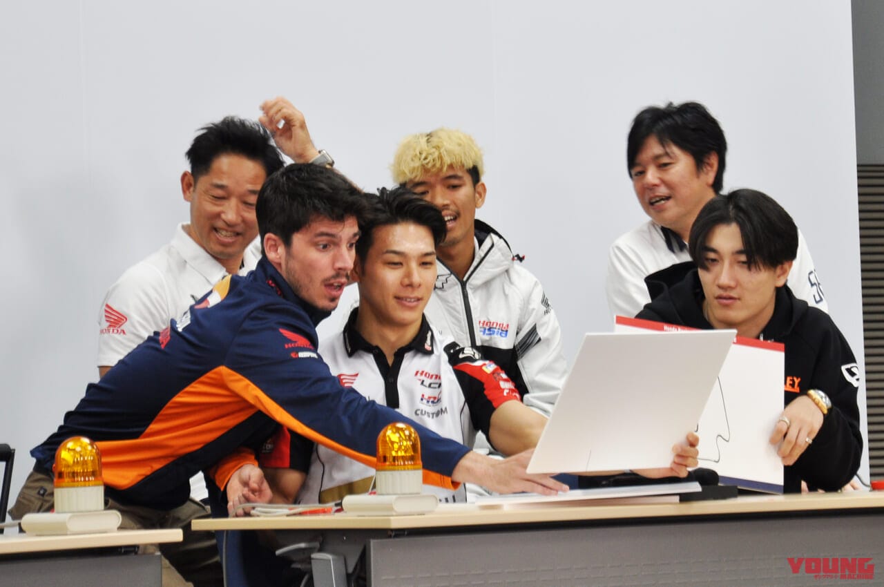 |ミル/マリーニ/ザルコ/中上が青山に集結!! ファン感謝イベント「Honda Racing 2024 SEASON FINALE」開催