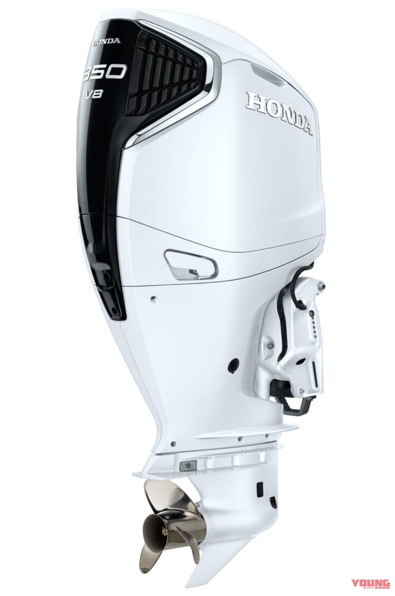 ホンダ大型船外機”BF350”|「パワーすご」「乗ってみたいかも…」ホンダ完全新作のフラッグシップに試乗:大型船外機”BF350”