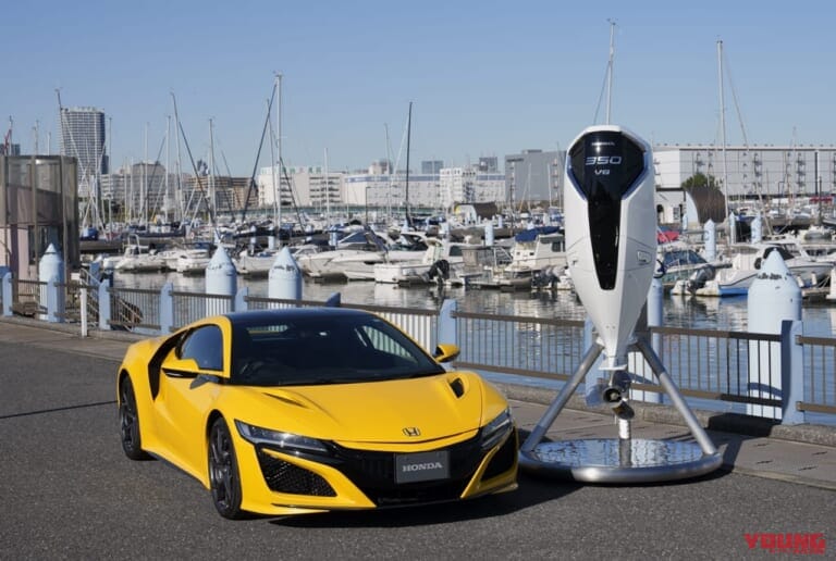 ホンダ大型船外機”BF350”&NSX|「パワーすご」「乗ってみたいかも…」ホンダ完全新作のフラッグシップに試乗:大型船外機”BF350”