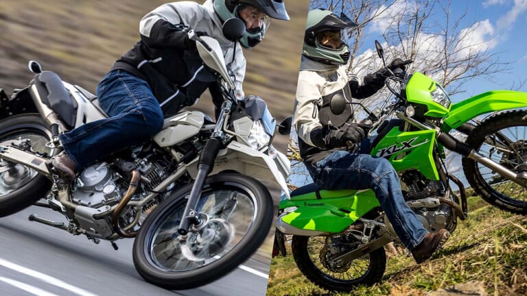 元セロー乗りがカワサキ「KLX230シェルパ」に乗ってみた！ KLX230Sも同時に試乗インプレ│WEBヤングマシン｜新車バイクニュース