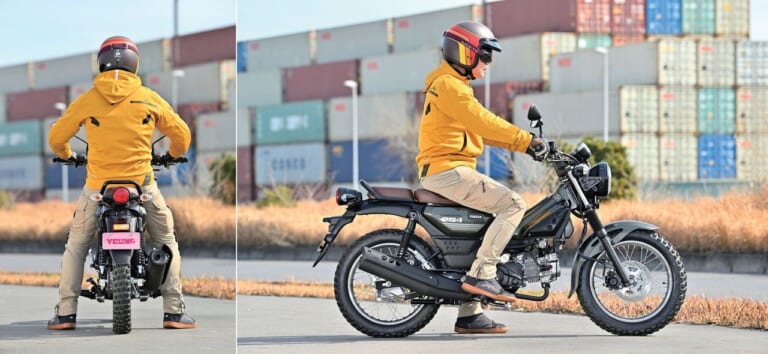 ヤマハ|PG-1|似てるけれど結構違う! オフテイストな原付二種スタイリング&ライポジ比較〈PG-1/ハンターカブ/クロスカブ〉