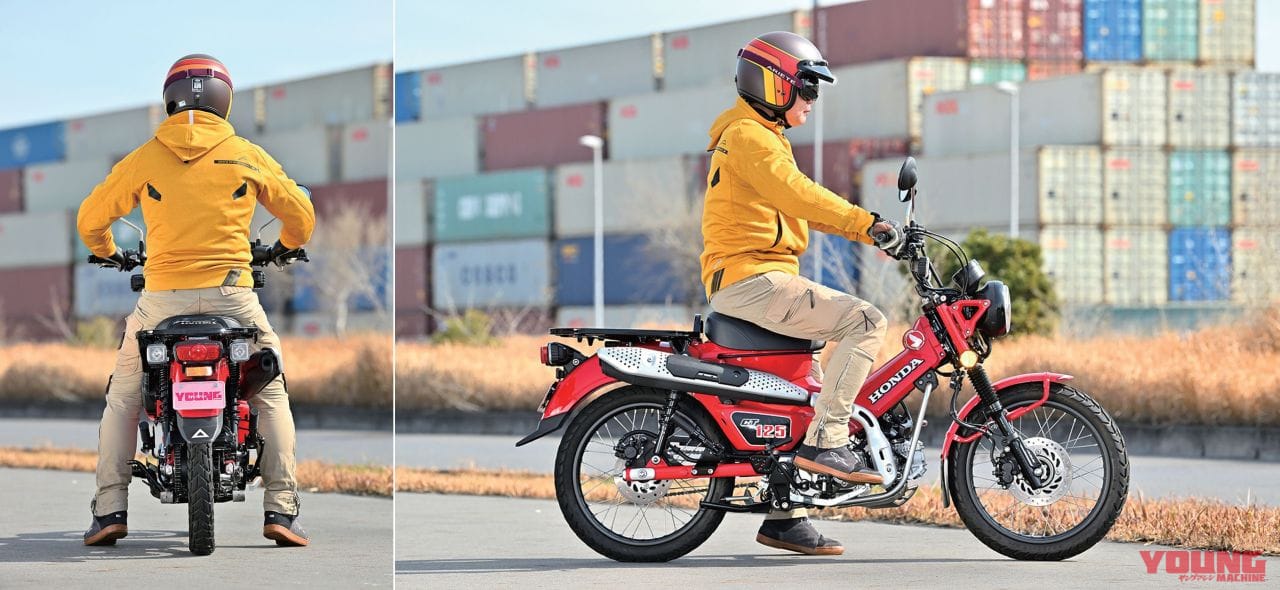 ホンダ|CT125ハンターカブ|似てるけれど結構違う! オフテイストな原付二種スタイリング&ライポジ比較〈PG-1/ハンターカブ/クロスカブ〉
