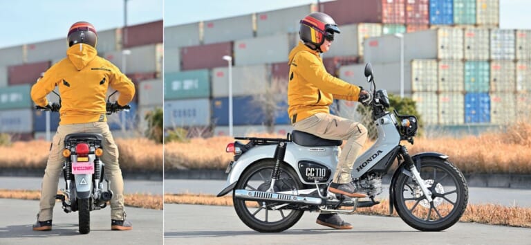 ホンダ|クロスカブ110|似てるけれど結構違う! オフテイストな原付二種スタイリング&ライポジ比較〈PG-1/ハンターカブ/クロスカブ〉