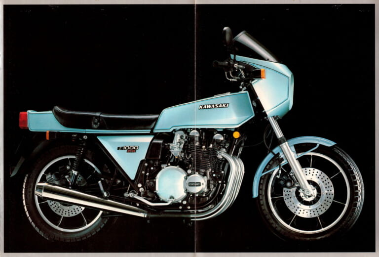 カワサキ|Z1-R|1978年|「13Lしか入らないタンク」が角Zを象徴 1978年カワサキ『Z1-R』【柏 秀樹の昭和~平成 カタログ蔵出しコラム Vol.13】