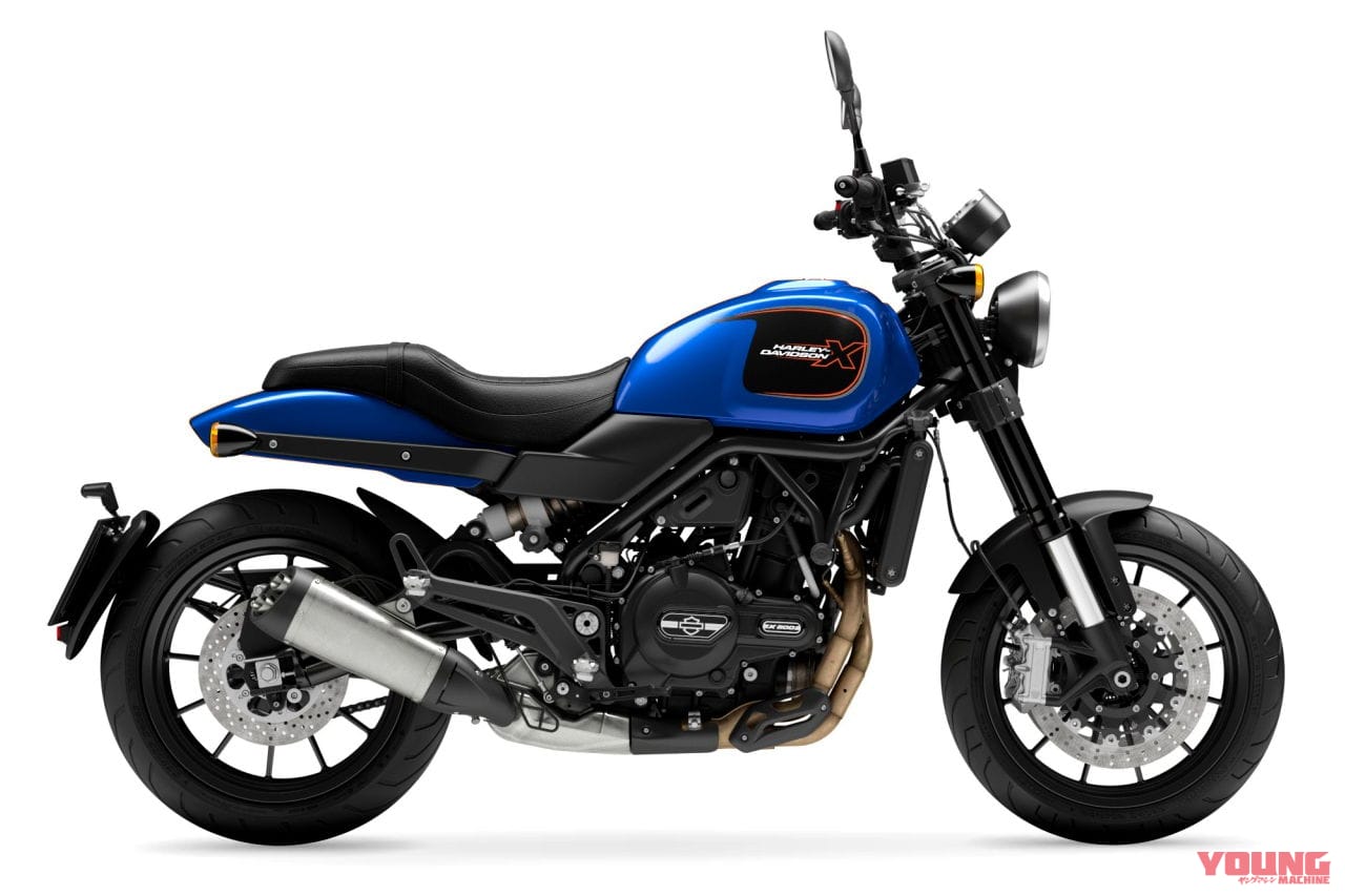 ハーレーダビッドソン|X500|普通二輪免許で運転できるハーレー!「X350」「X500」新色コズミックブルーを加え2025年モデル発売