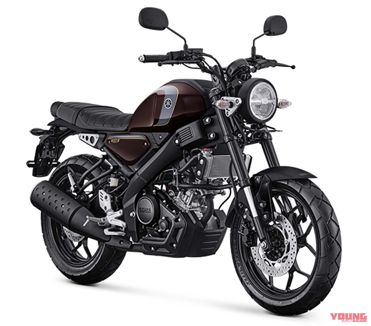 ヤマハ|XSR155|インドネシア仕様|2025年モデル|「この色ほしい…」ヤマハXSR155 メタリックブラウン新登場、可変バルブ機構VVAを搭載した軽二輪ヘリテイジスポーツ【海外】