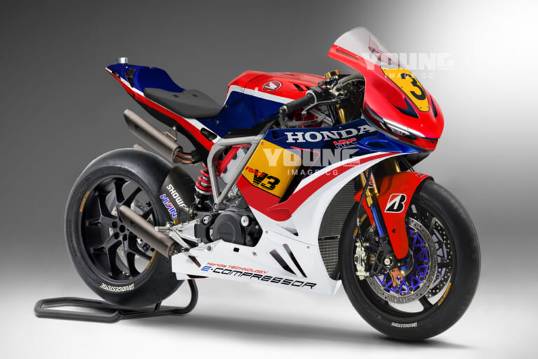 ホンダ|V型3気筒|V3|電動過給機|電動ターボ|ホンダV3ターボに乗った!! 加藤稔・ホンダ二輪事業本部長が電動過給機のフィーリングに言及