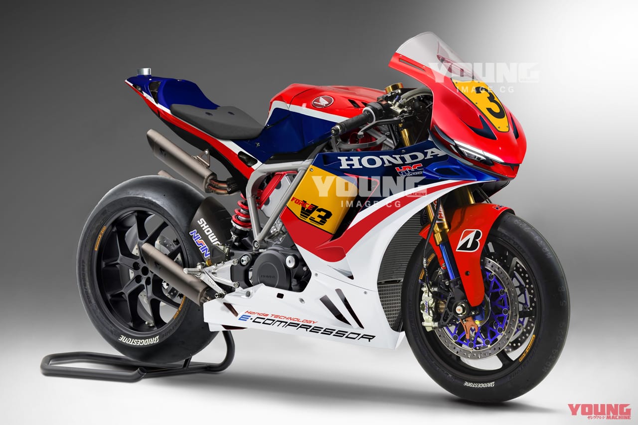 ホンダ|V型3気筒|V3|電動過給機|電動ターボ|ホンダV3ターボに乗った!! 加藤稔・ホンダ二輪事業本部長が電動過給機のフィーリングに言及