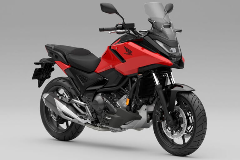 ホンダ|NC750X DCT|2025年モデル|ホンダが新型「NC750X」を2/10に発売! コネクテッドTFTメーターにダブルディスク獲得、外装の一部にバイオ由来素材