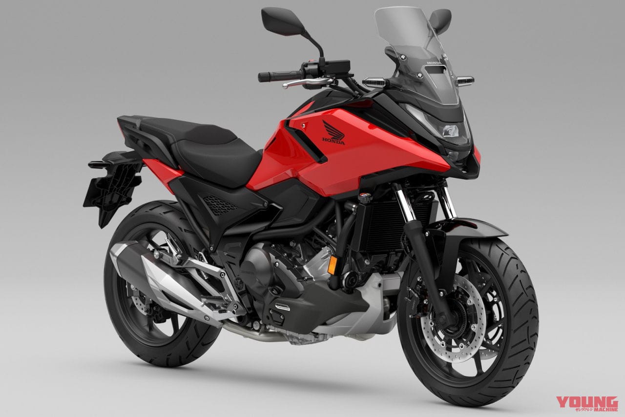 ホンダ|NC750X DCT|2025年モデル|ホンダが新型「NC750X」を2/10に発売! コネクテッドTFTメーターにダブルディスク獲得、外装の一部にバイオ由来素材
