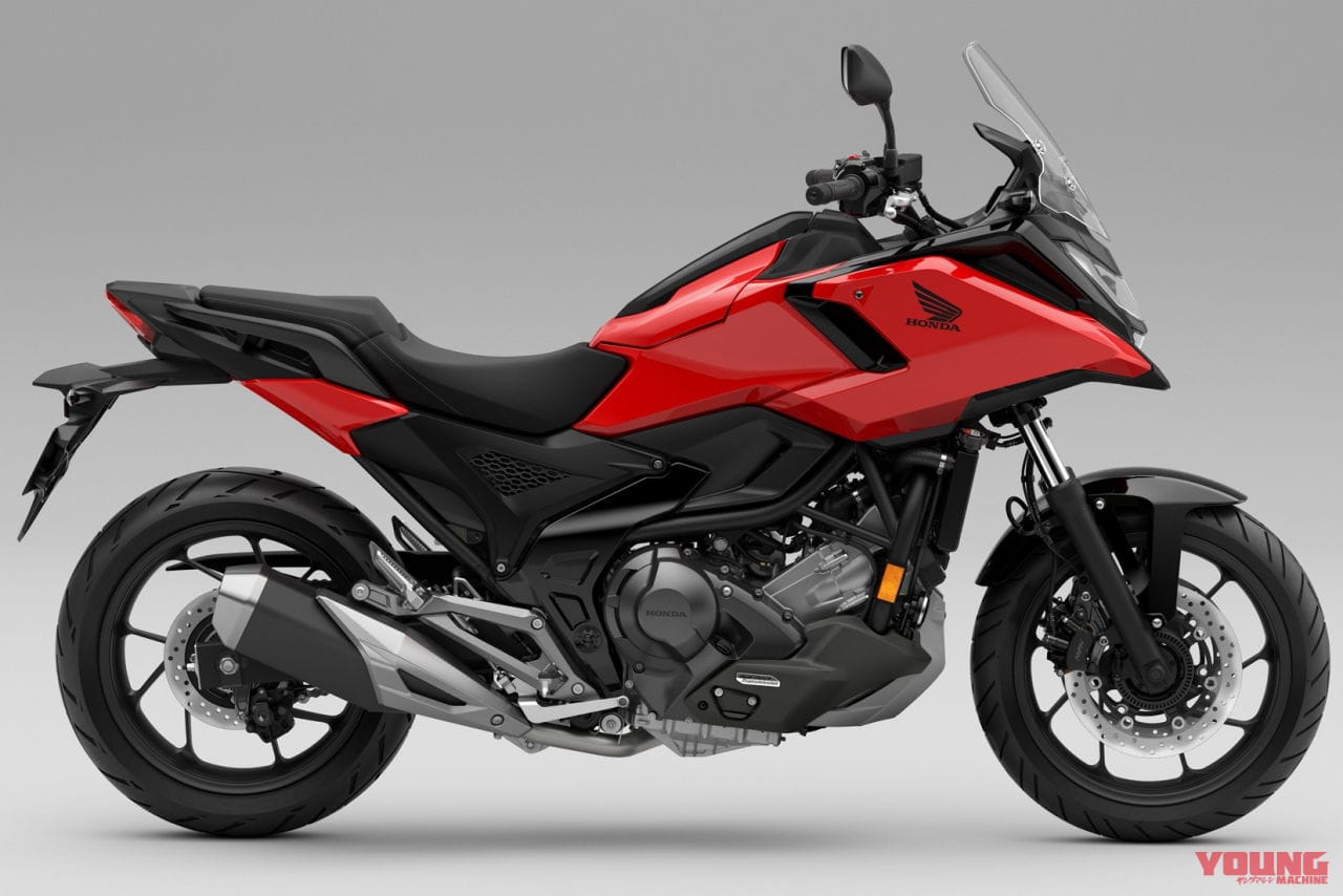 ホンダ|NC750X DCT|2025年モデル|ホンダが新型「NC750X」を2/10に発売! コネクテッドTFTメーターにダブルディスク獲得、外装の一部にバイオ由来素材