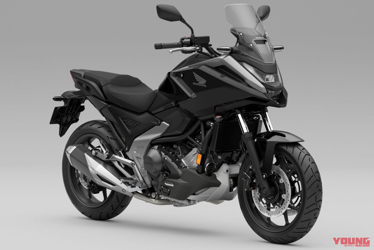 ホンダ|NC750X DCT|2025年モデル|ホンダが新型「NC750X」を2/10に発売! コネクテッドTFTメーターにダブルディスク獲得、外装の一部にバイオ由来素材