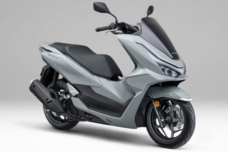 2025 HONDA PCX|パールジュピターグレー|ホンダPCX〈いま国内で買える新型バイクカタログ|原付二種(125-51cc)〉