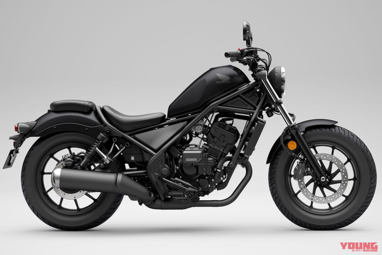 ホンダ|レブル250|2025年モデル|新型はEクラッチ付き! ホンダ「レブル250/Sエディション」2025年モデルはシートやハンドルも変更