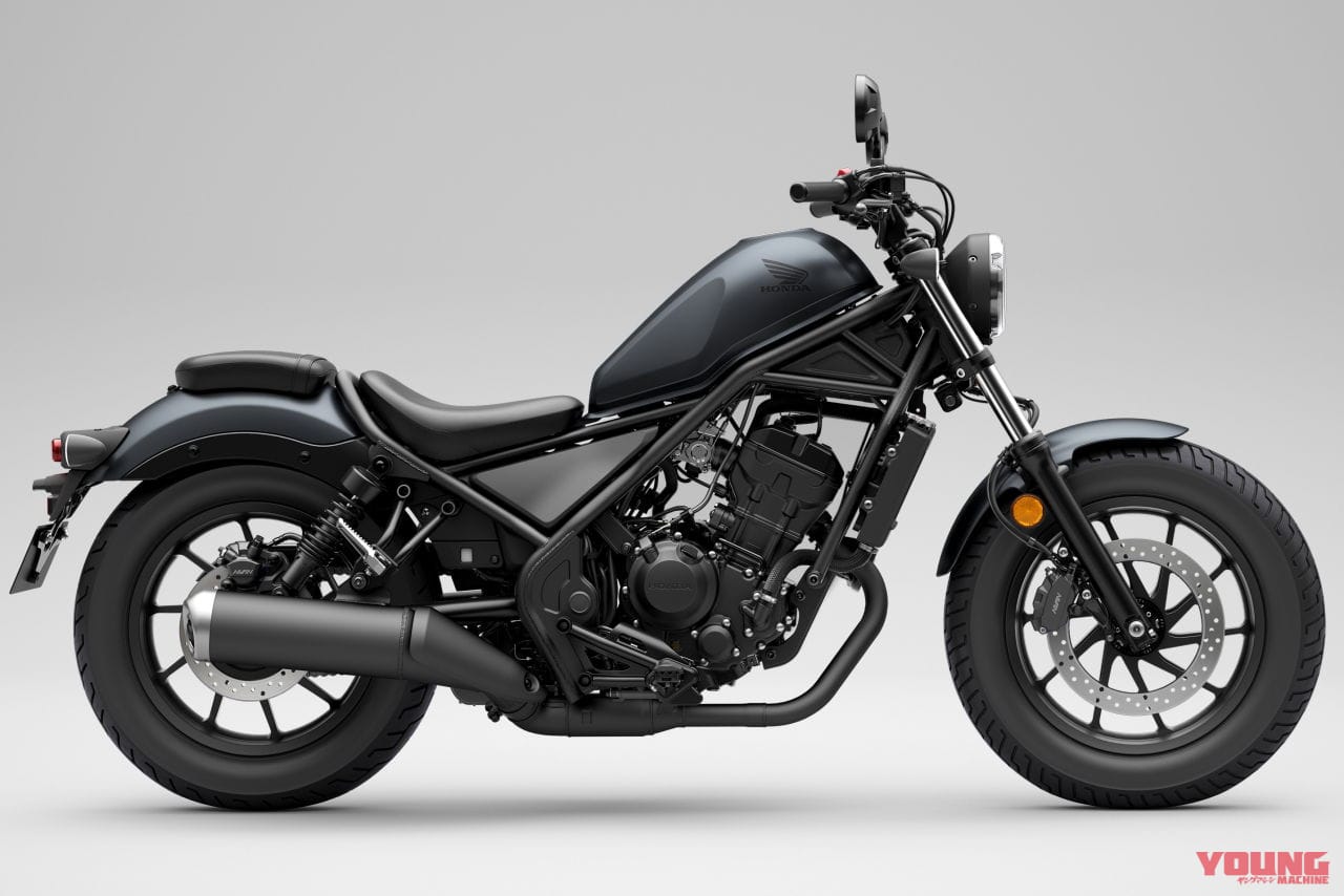 ホンダ|レブル250|2025年モデル|新型はEクラッチ付き! ホンダ「レブル250/Sエディション」2025年モデルはシートやハンドルも変更