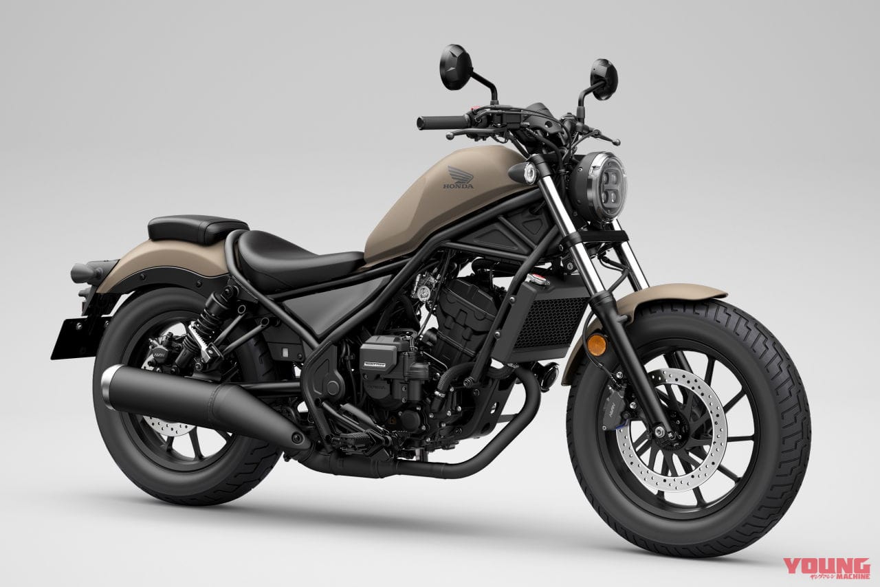 ホンダ|レブル250|2025年モデル|新型はEクラッチ付き! ホンダ「レブル250/Sエディション」2025年モデルはシートやハンドルも変更