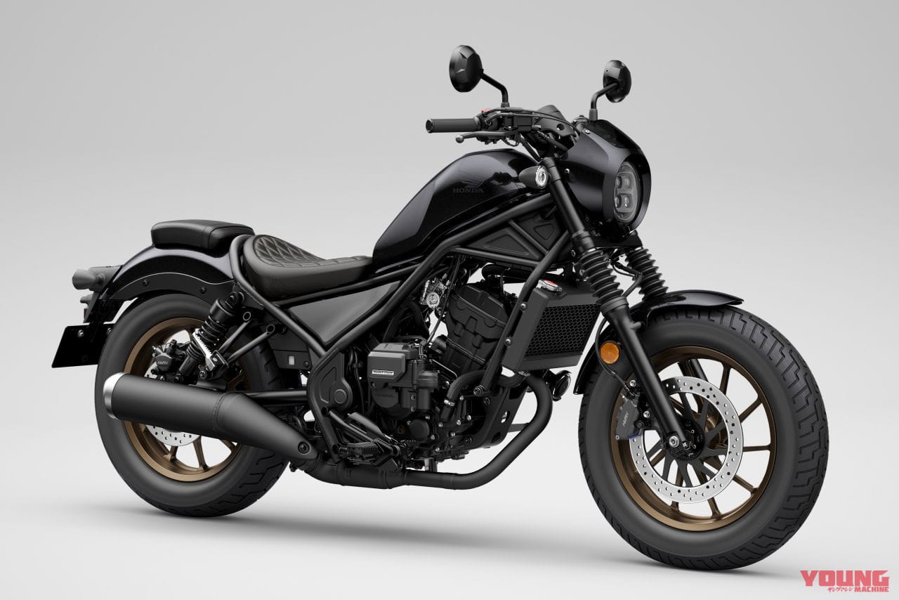 ホンダ|レブル250|2025年モデル|新型はEクラッチ付き! ホンダ「レブル250/Sエディション」2025年モデルはシートやハンドルも変更