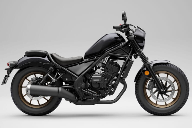 ホンダ|レブル250|2025年モデル|新型はEクラッチ付き! ホンダ「レブル250/Sエディション」2025年モデルはシートやハンドルも変更