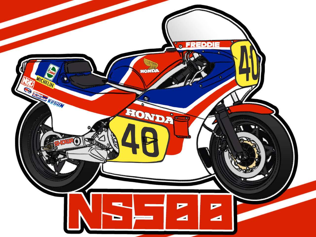 ホンダ NS500|「ホンダはヤル気だ!」電動過給機付きV型3気筒エンジンってどこがすごいの!?【図解付き解説】