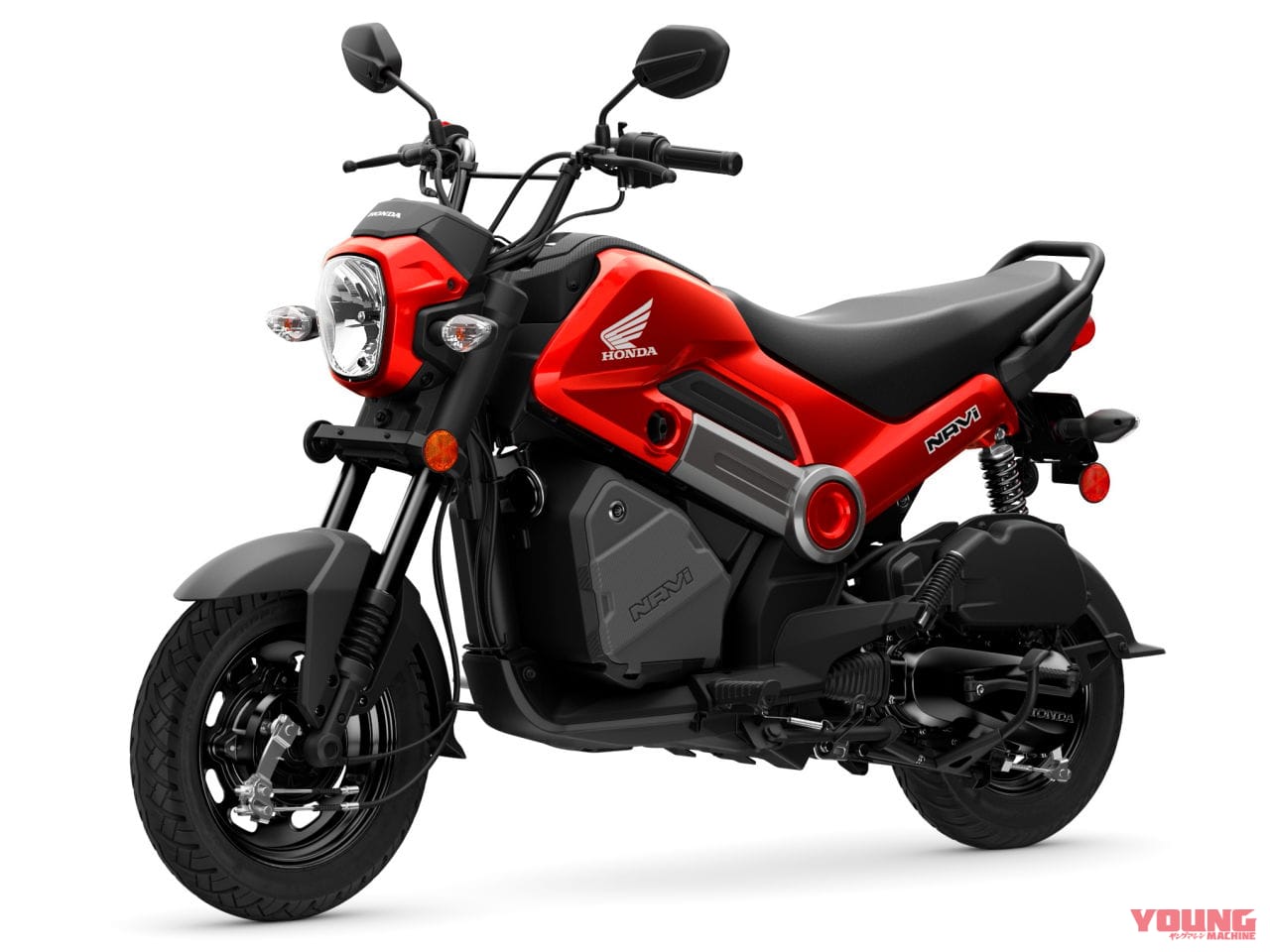 ホンダ|NAVI|北米仕様|2025年モデル|「日本にも欲しい!」ホンダのミニモト「NAVI」2025年モデルが登場! オートマチックのカワイイやつ【海外】