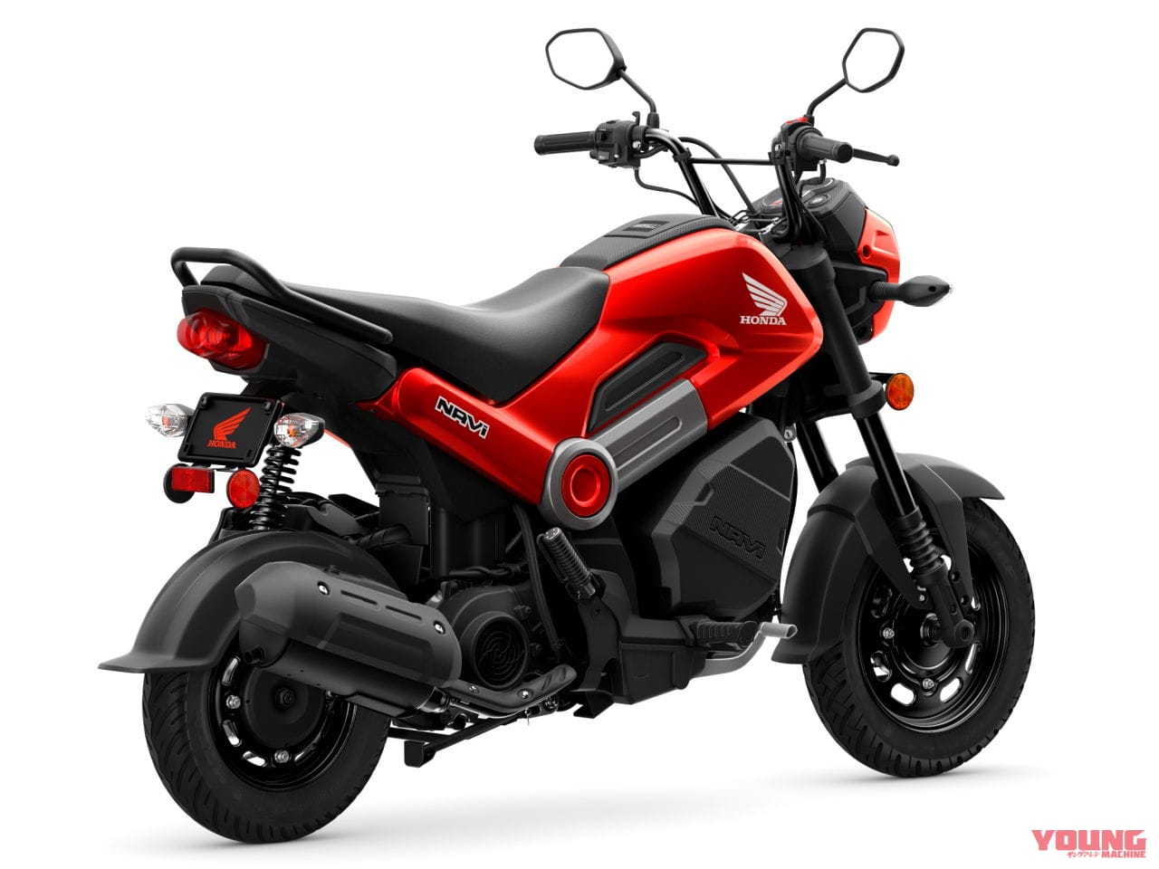 ホンダ|NAVI|北米仕様|2025年モデル|「日本にも欲しい!」ホンダのミニモト「NAVI」2025年モデルが登場! オートマチックのカワイイやつ【海外】