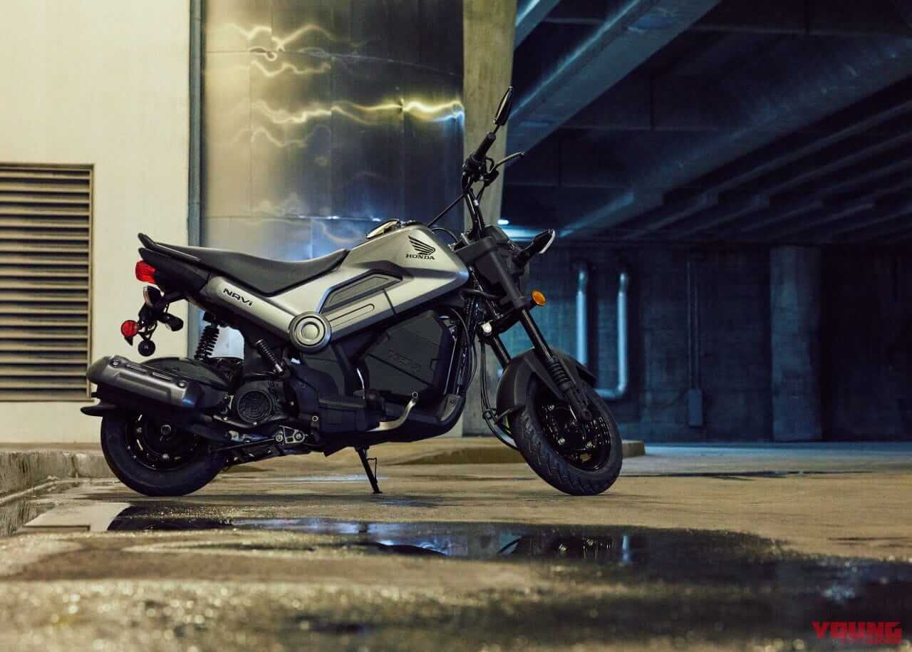 ホンダ|NAVI|北米仕様|2025年モデル|「日本にも欲しい!」ホンダのミニモト「NAVI」2025年モデルが登場! オートマチックのカワイイやつ【海外】