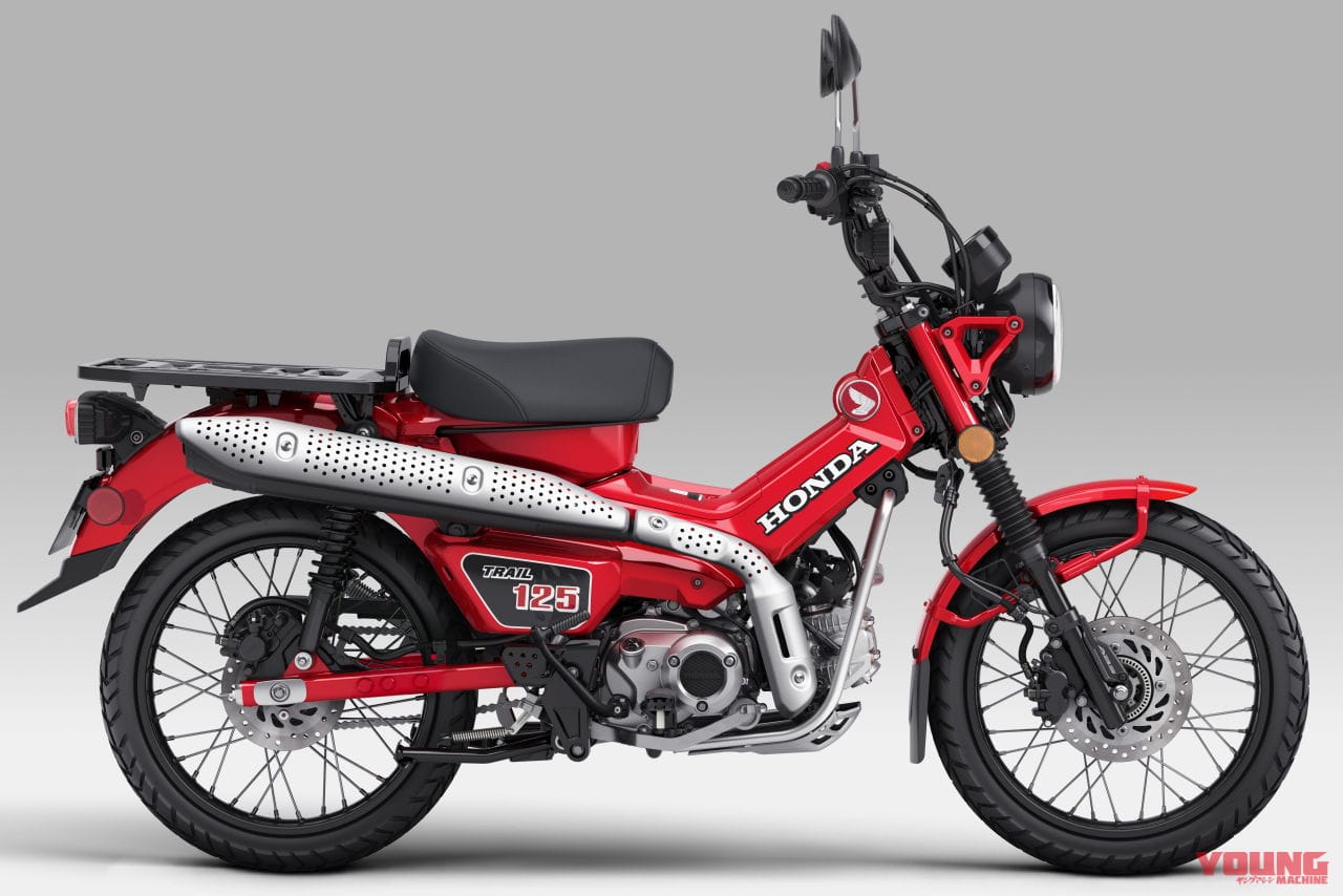 ホンダ|トレール125|北米仕様|2025年モデル|北米ホンダ「トレール125」の2025年モデルが登場! 日本仕様のCT125ハンターカブとなにが違う?