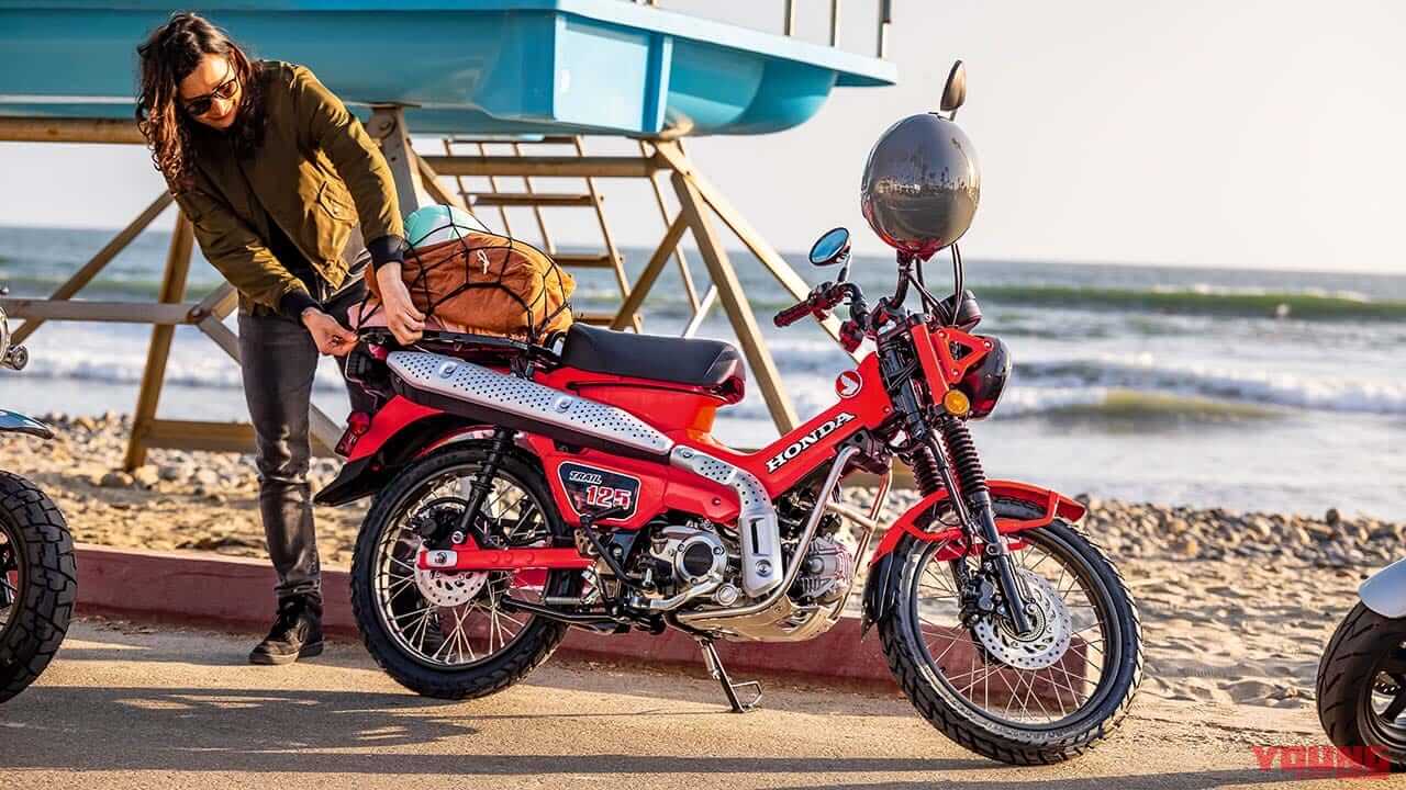 北米ホンダ「トレール125」の2025年モデルが登場! 日本仕様のCT125ハンターカブとなにが違う?