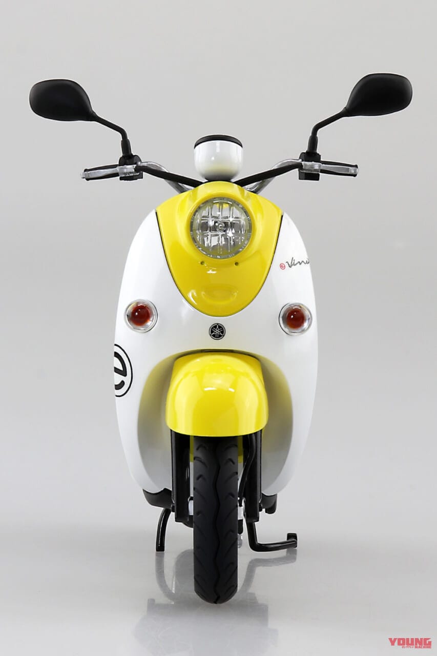 青島文化教材社 1/12充電させてもらえませんか?E-Vino|スイカヘルメットつき! 「出川哲朗の充電させてもらえませんか? E-Vino」プラモデルが登場