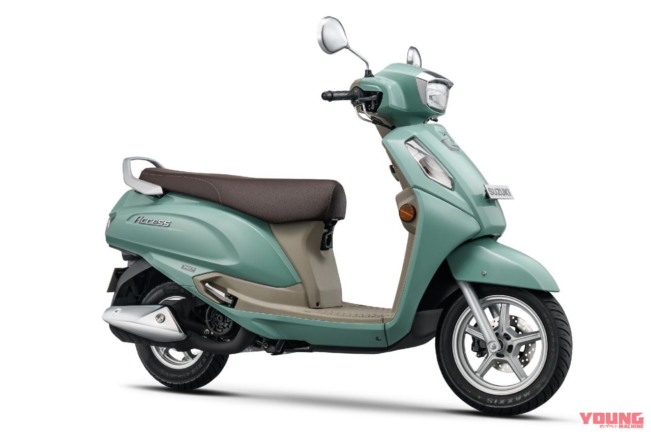 スズキ|アクセス|スズキ新スクーター「e-アクセス」「アクセス」登場! 国内には新型アドレスとして導入か