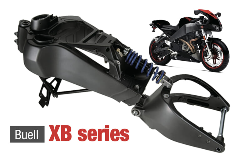 スイングアーム|ビューエル|XB|「50年でここまで変わるか?」プロが解説! スイングアームの理論と歴史「見た目も中身も全然違う」