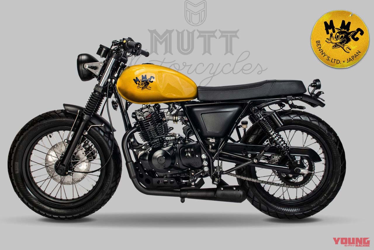 MUTT Motorcycles BENNYʼS.LTD.×JAPAN GT-SR 250|【限定20台】新車で買えるビンテージロードスター?! マットモーターサイクルズ「BENNYʼS.LTD.×JAPAN GT-SR 250」発売!!