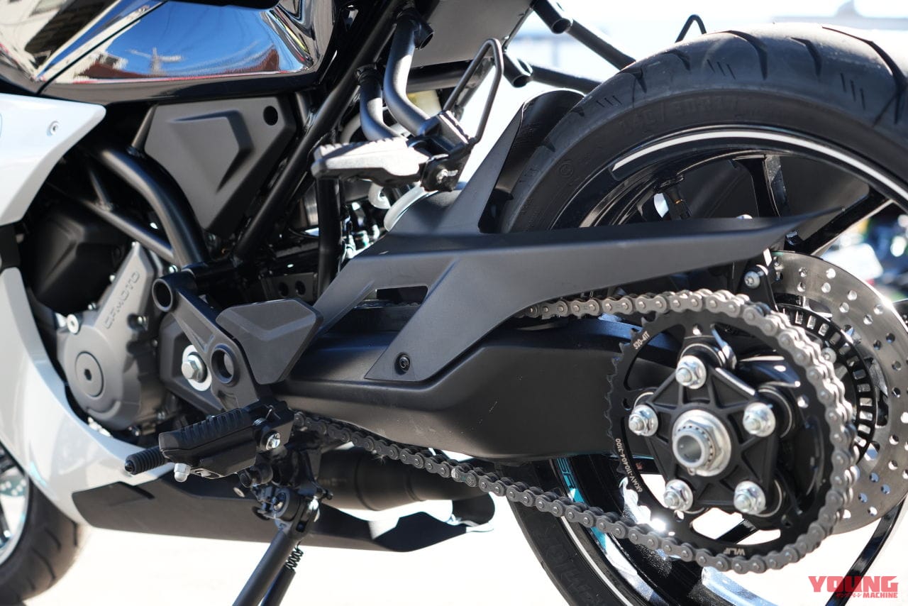 CFMOTO|250SR-S|CFMOTOのシングルスポーツ「250SR-S」が67万4300円で2月1日発売決定!