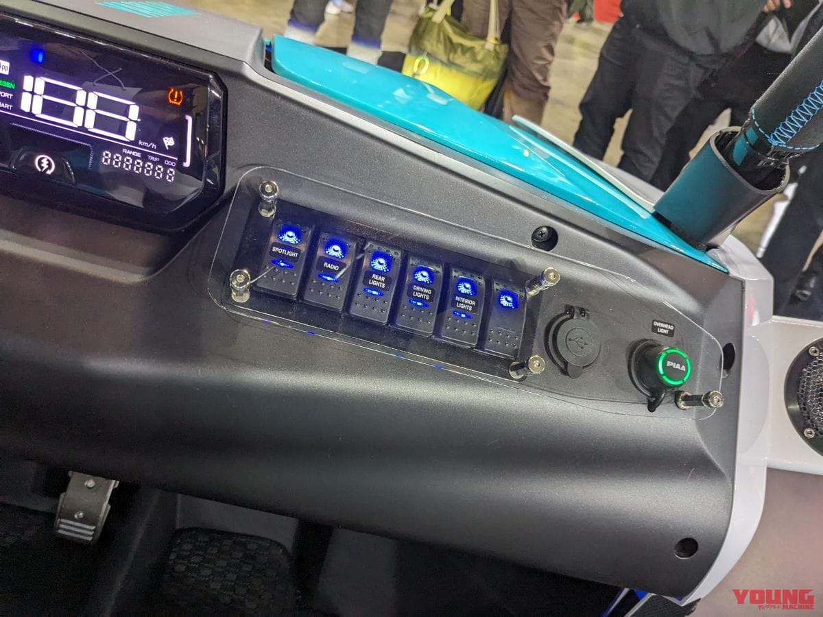 YAMAHA DIAPASON C580 Fork1|「ブルドーザー!?」ヤマハの汎用EV『DIAPASON』が遊び心くすぐりまくり「これは乗りたい!」