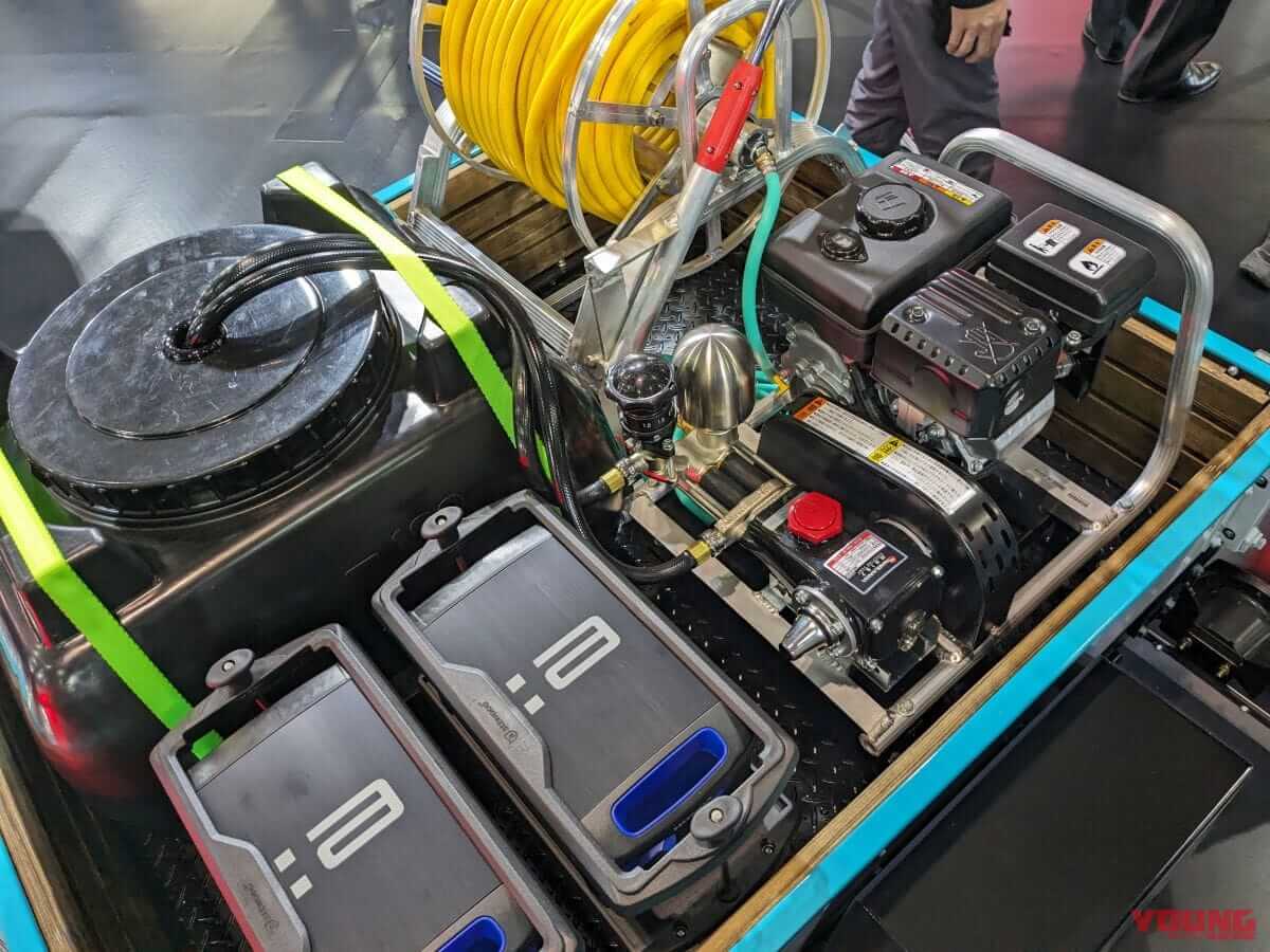 YAMAHA DIAPASON C580 Fork1|「ブルドーザー!?」ヤマハの汎用EV『DIAPASON』が遊び心くすぐりまくり「これは乗りたい!」