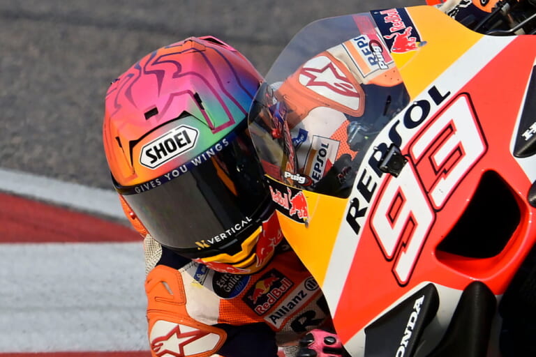 マルク・マルケス|2023年|インドGP|2023年インドGP仕様の特別色! SHOEI「X-Fifeen MARQUEZ HOLI」が受注期間限定で発売