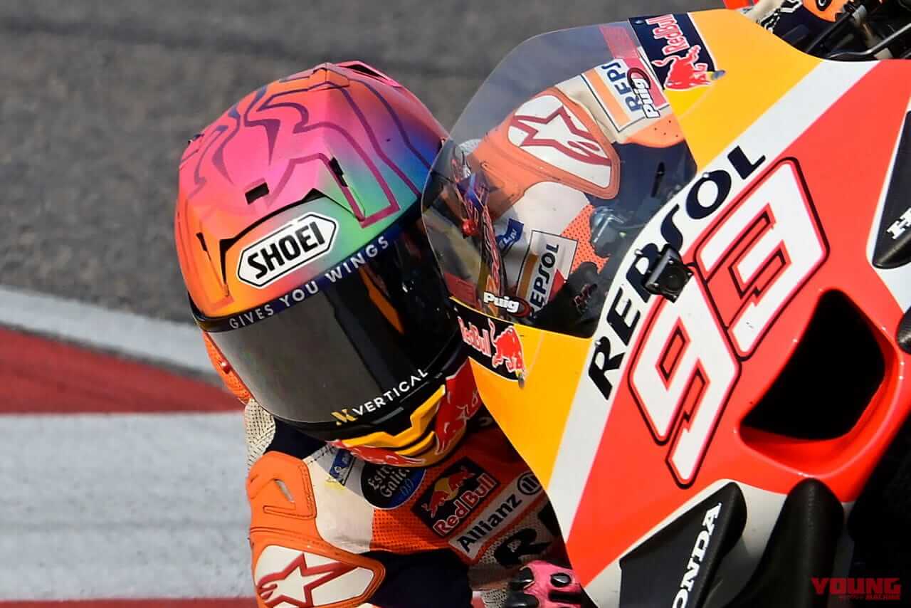 マルク・マルケス|2023年|インドGP|2023年インドGP仕様の特別色! SHOEI「X-Fifeen MARQUEZ HOLI」が受注期間限定で発売