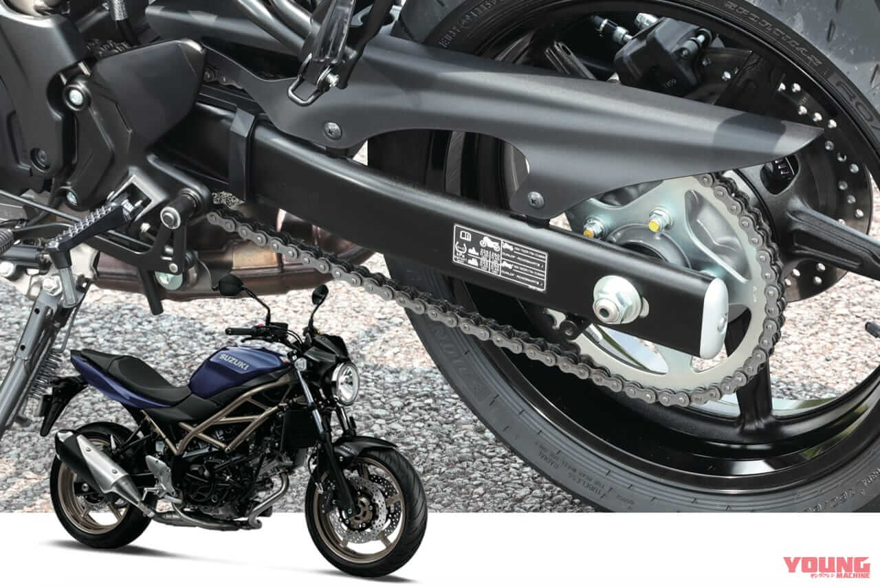 スイングアーム|スズキ|SV650|「50年でここまで変わるか?」プロが解説! スイングアームの理論と歴史「見た目も中身も全然違う」