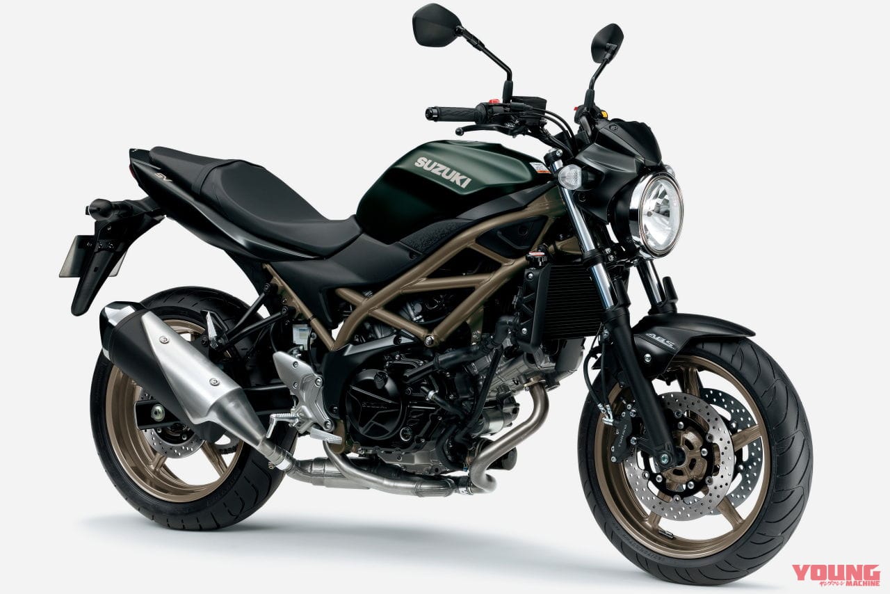 スズキ|SV650|スズキ「SV650」に新色登場! ブルーフレームやグリーンボディの登場でスポーティな出で立ち