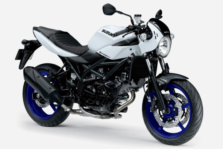 2025 SUZUKI SV650X ABS|パールテックホワイト|スズキSV650X〈いま国内で買える新型バイクカタログ|大型二輪(750-401cc)〉